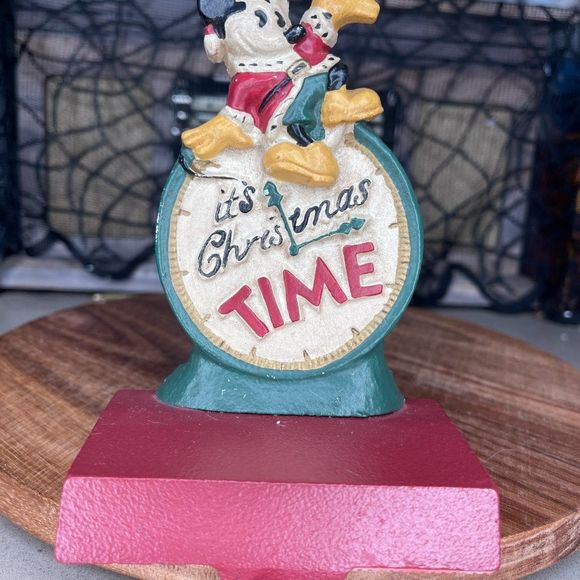 Disney Holiday Mickey Mousecast Iron Stocking Holder Poshmark